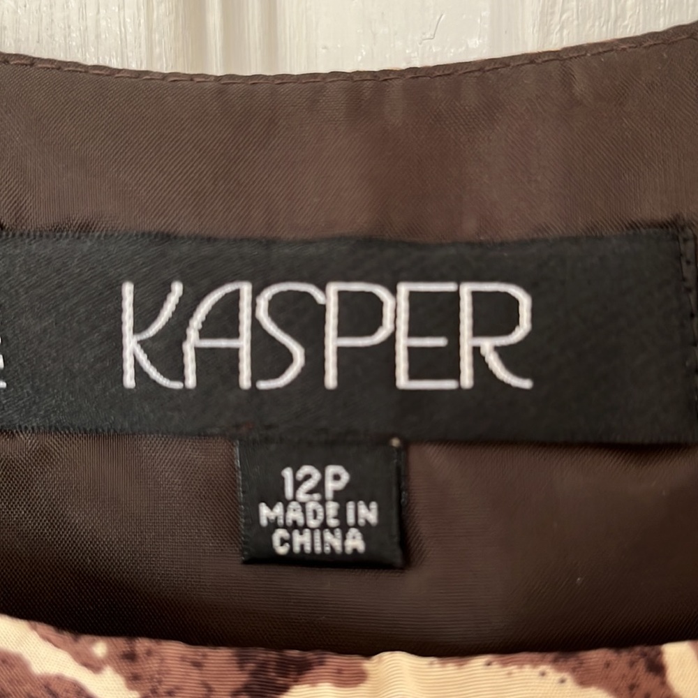 Stunning Kasper Three Piece Wide Leg Pants Suit. - Picture 4 of 8